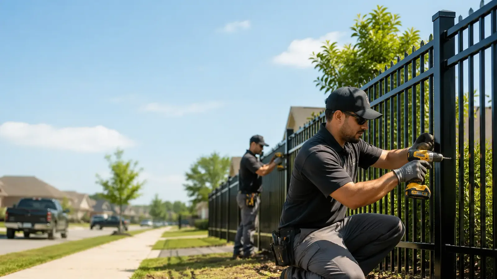 Metal Fence Installation in Racine, WV